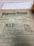 American artisan house furniture vintage calendars Philco appliance material