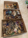 3 flats of jewelry