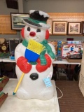 31 inch Snowman blow mold working light