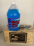 Sears 10 amp battery charger 1 gallon windshield washer fluid
