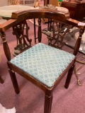 vintage corner chair