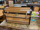 contemporary hump back trunk very nice condition