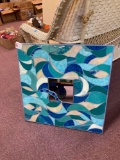 custom made stain glass mirror 24 in....