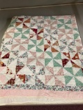 Beautiful machine sewn quilt