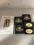 P Buckley Moss pins book and magnet