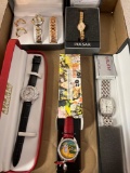5 watches in boxes