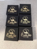 6 P Buckley Moss Society Annual pins in boxes