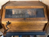 Antique working Hand Crank Concert Roller Organ