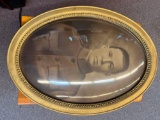 WWI soldier in convex frame