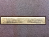 Yard long WWI soldiers 12th Company 3rd Tr Battalion