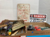 Metal Signs Tape Tools