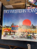 Big western town child?s toy