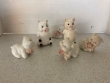 Pig figurine collection