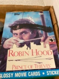 Richard Petty chipper Jones TOPPS Robin Hood movie cards etc.