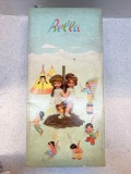 Vintage Rare Bella French doll in box with original clothes etc 16 inches