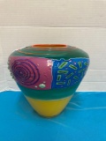 Kliszewski art glass vase from Lazars Art Gallery