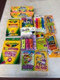 Markers paint pencils etc