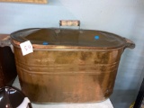 antique copper boiler