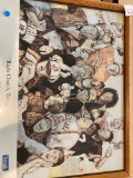Cleveland Browns Pittsburgh Steelers right church wrong pew by Bob leathers framed art