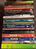 Price guides for collectible toys Blue Ridge China miniature catalog etc.