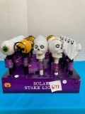 Solar Halloween stake lights