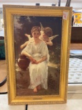 framed art guardian angel