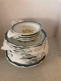 Mikasa country club platter plates bowls
