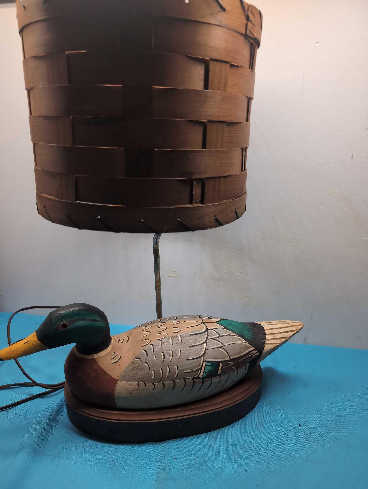 Duck decoy lamp Proxibid
