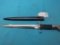World War II German firemans bayonet
