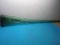 Italian glass bottle rifle life size