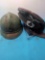 WW II German officers cap French helmet