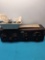 Early Atwater Kent radio in mahogany case
