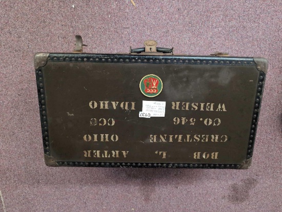 CCC civilian conservation corps, trunk and patch