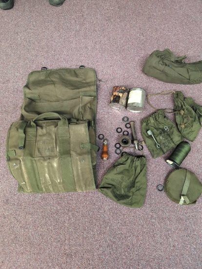 WW II ? US Army tent repair kit