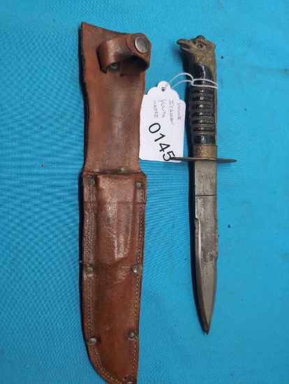 World War II Italian youth knife eagle head