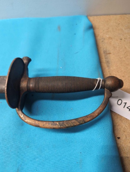 1863 Civil War Ames sword with scabbard