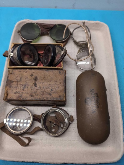 vintage goggles safety glasses