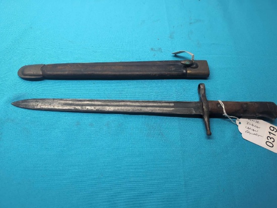 World War II Italian Carcano bayonet