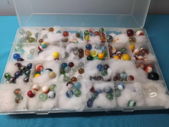 Case of marbles