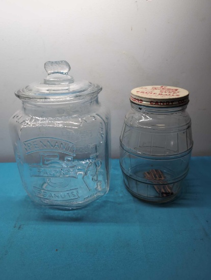 Pennant Planters Peanut jar Wellons jar