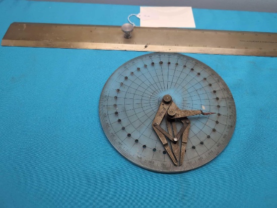 Bronze architects ruler 2 instruments
