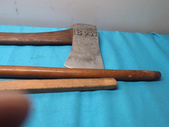 Brotherhood of Woodsmen axe 2 canes