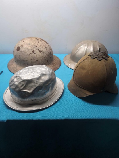 4 odd helmets CD hardhat horn mute Lodge