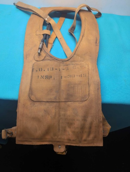 WW II Mae West life preserver