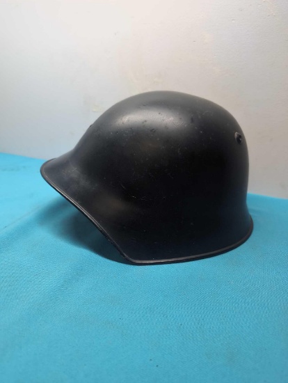 Swiss? fire helmet