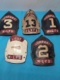 5 firemans helmet shields