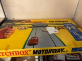 matchbox motorway number 12 slot car set transformer controllers track no cars
