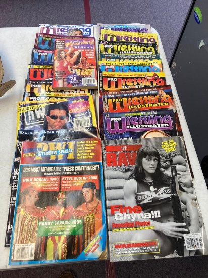 Vintage Wrestling magazines