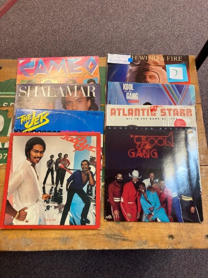 R and R Funk Soul 80s vinyl record albums see list