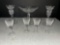 Waterford Crystal Compote Candlesticks Shot Glasses